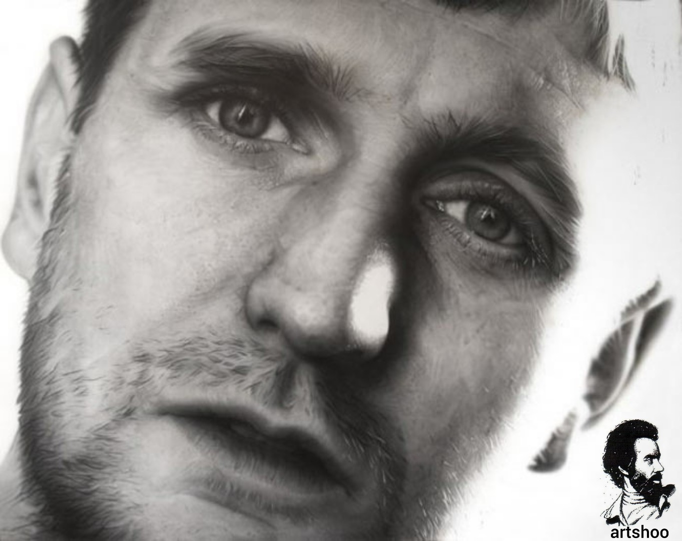 نقاشی سیاه قلم